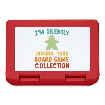 Board Game Geeks funny saying Board Gamers - Lunchbox - red - Front