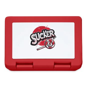 Lollipop lollipop sucks - Lunchbox - red - Front