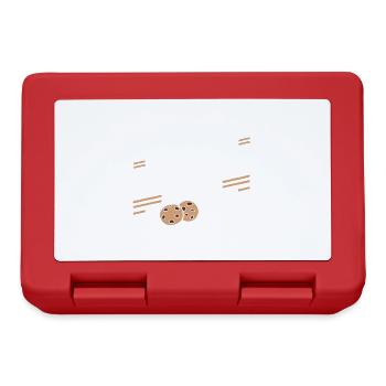 Tu vas me faire un animal sur le cookie German Denglisch - Boîte à goûter - rouge - Devant