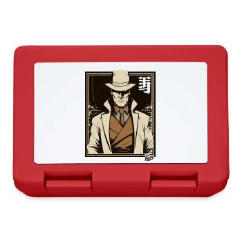 Agent cool : La bande dessinée noire du détective - Boîte à goûter - rouge - Devant