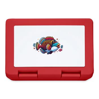 Humuhumunukunukuapua'a Triggerfish Funny Hawaii - Lunchbox - red - Front
