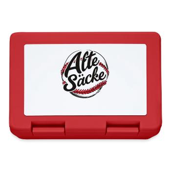Baseball Parody Team: Old Sacks - Lunchbox - red - Front