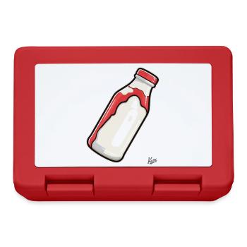 Dairy Milk Bottle - Lunchbox - red - Front