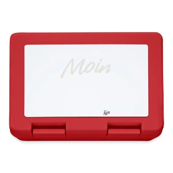 Moin: Designs for clothes with a twist! - Lunchbox - red - Front