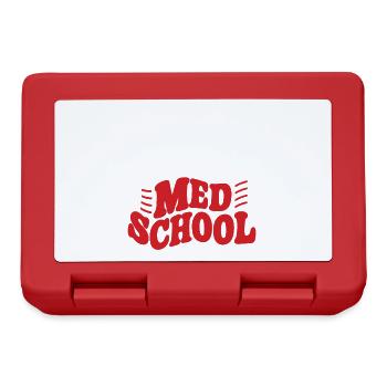 Prochain arrêt : École de médecine, étudiant en médecine - Boîte à goûter - rouge - Devant