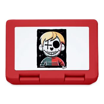 Crazy Cartoon: Horrible Puppet - Lunchbox - red - Front