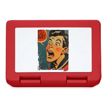 1950s Sailor Cartoon: This Is So Tight! - Lunchbox - red - Front