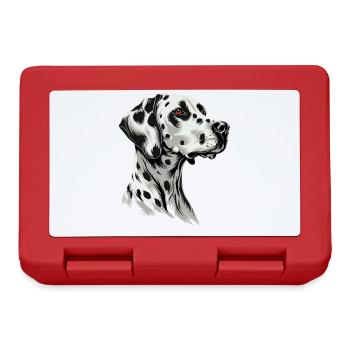 Dalmatian Dog Lover I Love Dalmatians - Lunchbox - red - Front