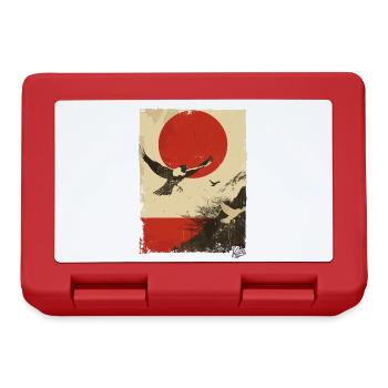 Propaganda Style: Nature and Birds - Lunchbox - red - Front