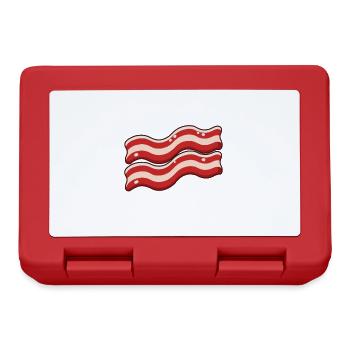 I did the calculation Bacon is always the answer - Lunchbox - red - Front