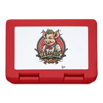The French pig hairdresser - Lunchbox - red - Front