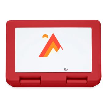 Mountain and nature - Lunchbox - red - Front