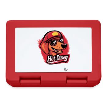 Hot Dawg: The Hot Dog Hot Dog - Lunchbox - red - Front