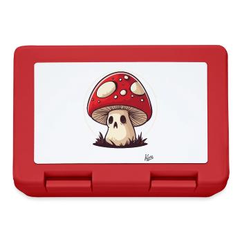 Voodoo Mushroom - Lunchbox - red - Front