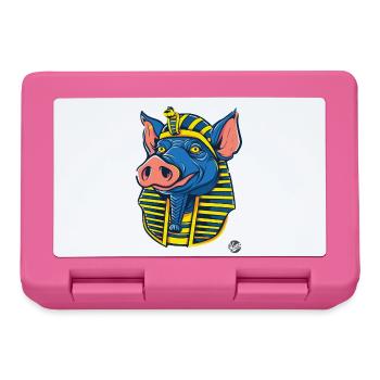 Pharaon Cochon - Boîte à goûter - rose - Devant
