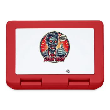 Pouce zombie vers le haut : Ça a l’air frais - Boîte à goûter - rouge - Devant