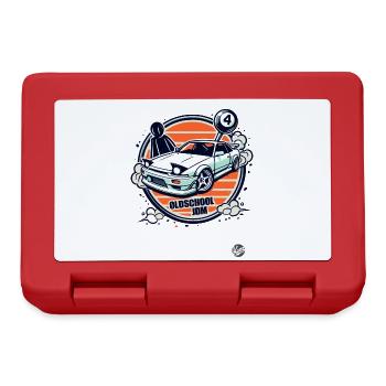 Oldschool JDM Drift Car Racer - Boîte à goûter - rouge - Devant