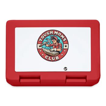 Hammer on the nails, Strong Mothers Club - Lunchbox - red - Front