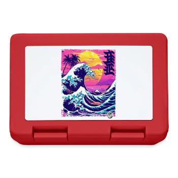 Cool summer in Japan Kanagawa - Lunchbox - red - Front