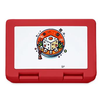 Delicious Tofu - Lunchbox - red - Front