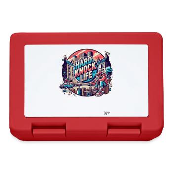 Street Style Urban Hard Life - Lunchbox - red - Front