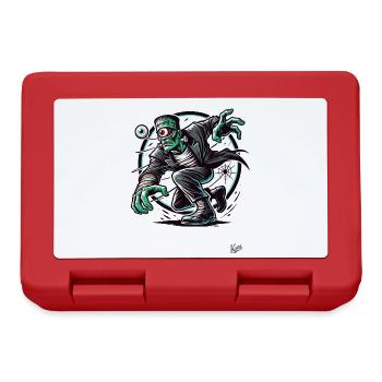 The Green Cyclops Undead Zombie Monster - Lunchbox - red - Front