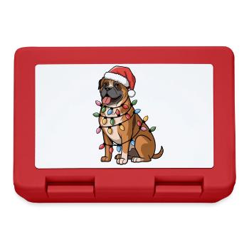 Cane Corso Christmas Lights Xmas Dogs Gifts - Lunchbox - red - Front