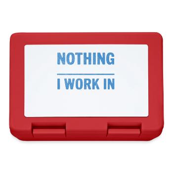 Nothing surprises me I'm working in HR Human Resou - Lunchbox - red - Front
