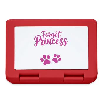 Forget Princess I Want To Be a Veterinarian - Lunchbox - red - Front