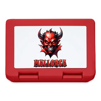 Mallorca with Red Devil - Lunchbox - red - Front
