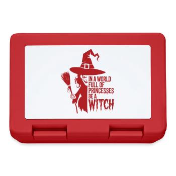 Dans un monde rempli de princesses, soyez une sorcière Spooky - Boîte à goûter - rouge - Devant