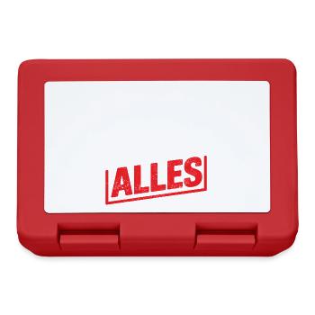 Theoretically, I can do practically anything - Lunchbox - red - Front
