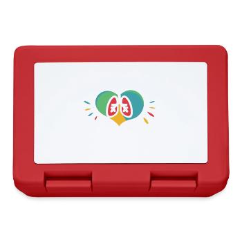 We be-lung together Belong together valentines day - Lunchbox - red - Front