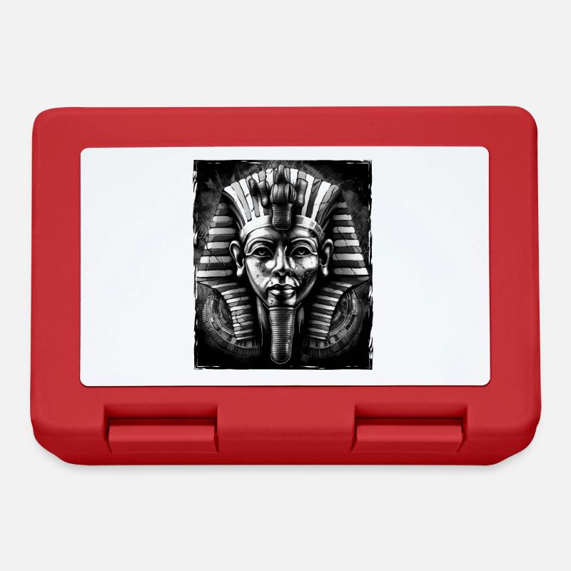 Portrait de Pharaon - Boîte à goûter - rouge