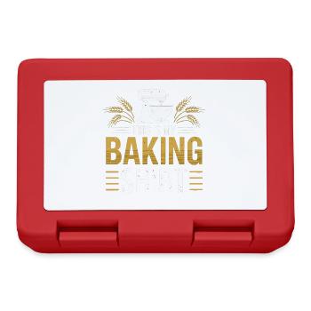This Is My Baking Bake Bakery Gifts - Lunchbox - red - Front