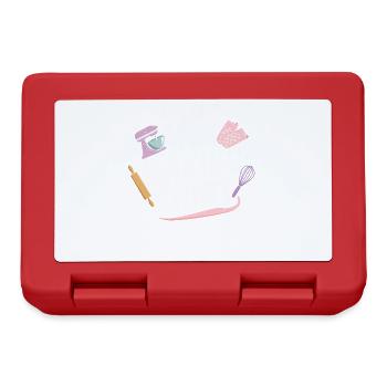 This Is My Baking Bake Bakery Gifts - Lunchbox - red - Front