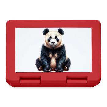 Panda - Lunchbox - red - Front