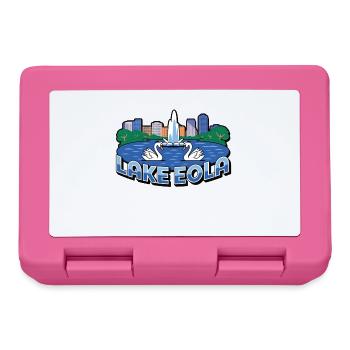 Lake Eola Orlando Florida Vacation Souvenir - Lunchbox - pink - Front