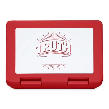 Truth the new Hate Speech Against DEI Political - Lunchbox - red - Front