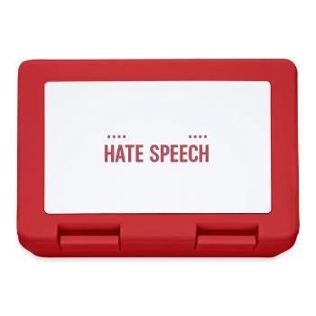 Truth the new Hate Speech Against DEI Political - Lunchbox - red - Front