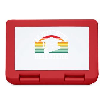 From now on, please, Mr. Doctor, Promotion, Gift - Lunchbox - red - Front