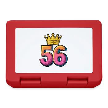 56 Number Krone - Lunchbox - red - Front