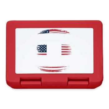 Mundus Sine Caesaribus America - Boîte à goûter - rouge - Devant
