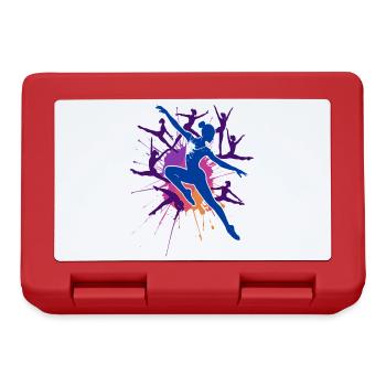 Gymnastics Gymnastics Acrobatics Artistic Gymnastics - Lunchbox - red - Front