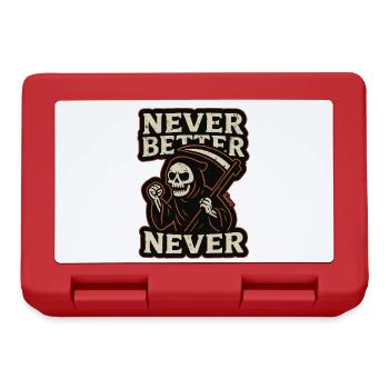 The Grim Reaper was, never better, never - Lunchbox - red - Front