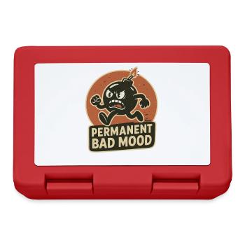 Angry Bomb: Always in a bad mood - Lunchbox - red - Front