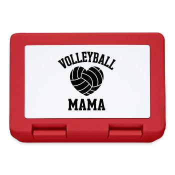 Volleyball Spruch Lustiges Volleyball Geschenk - Brotdose - Rot - Vorne