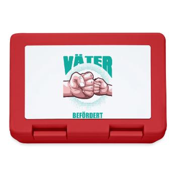 Bester Opa Der Welt Geschenk Großvater - Brotdose - Rot - Vorne
