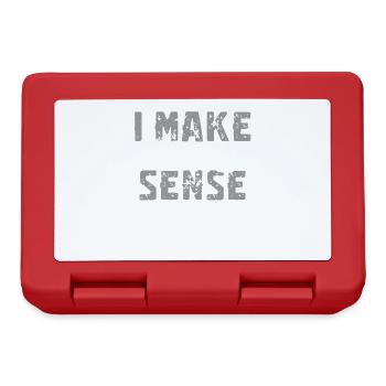 I Make Zero Sense - Brotdose - Rot - Vorne