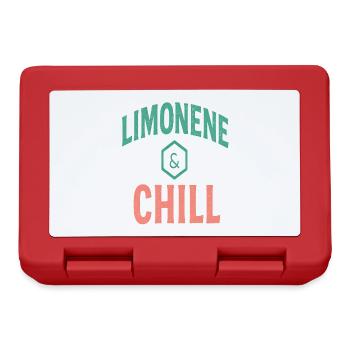 Limonen & Chill Citrus Vibes - Brotdose - Rot - Vorne